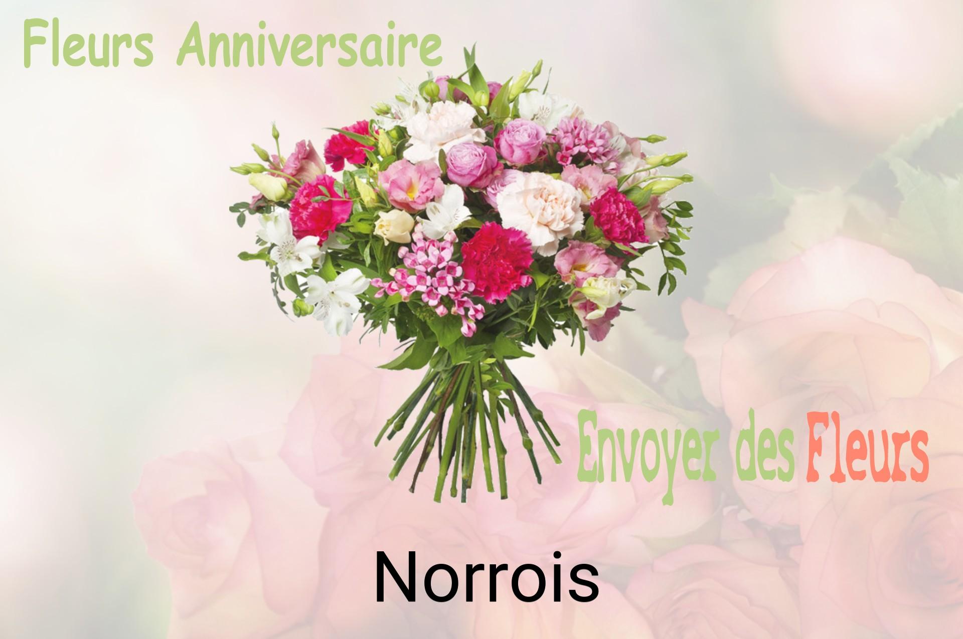 Bouquet de fleurs d’anniversaire livré à Norrois